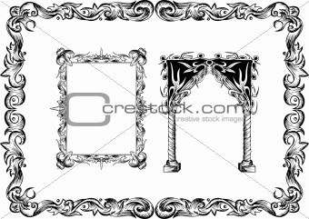 Art Nouveau frames