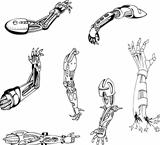 Biomechanical Cyber-Hands
