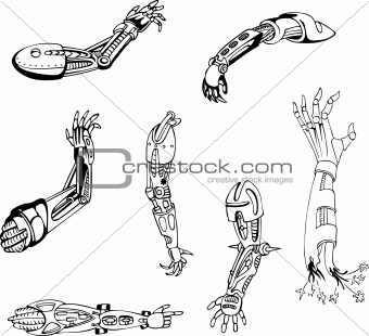 Biomechanical Cyber-Hands