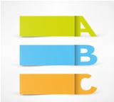 3 Option banners: A, B, C