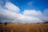 Fresh Rainbow in Prairie