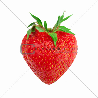 Heart-shape strawberry
