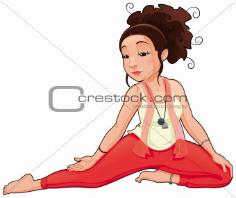 Yoga Position.
