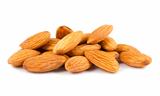 Heap of almond nuts