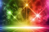 Colorful vector light effects