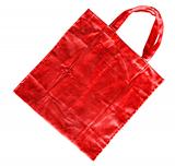 Red cotton bag