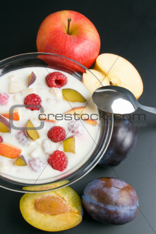 	Yogurt with fruits