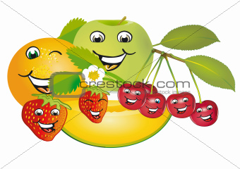 smiling fruit