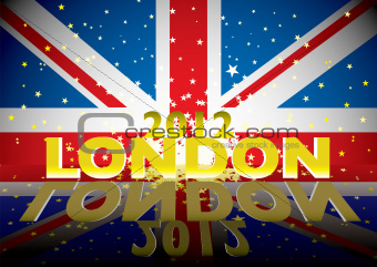 London 2012 modern flag
