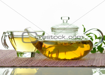green tea set 