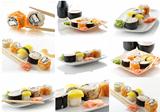 assortment of sushi 