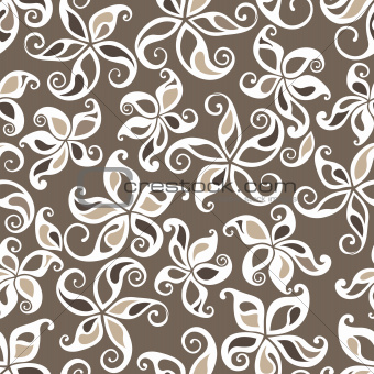 Excellent seamless floral background