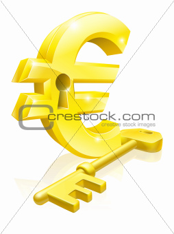 Euro key lock concept