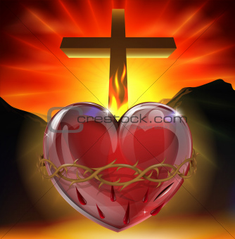 The Sacred Heart illustration