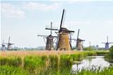 Eight from the nineteen windmills in Kinderdijk