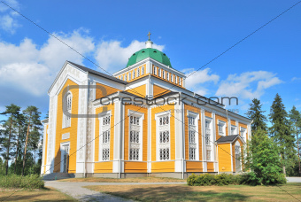 Finland. Wooden church in Kerimaki