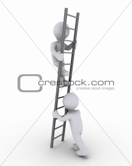 Helping to climb the ladder