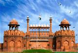 Red Fort in Old Delhi, India