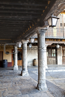 Tordesillas (Spain), Arcades of the Plaza Mayor