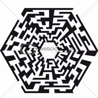 hexaeder maze