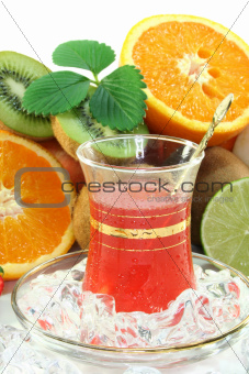Fruit iced tea