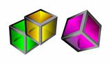Vector 3d cubes