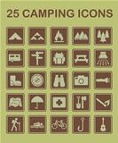 25 camping icons