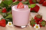 Yogurt with Strawberries