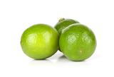  lime on white background