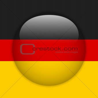 Germany Flag Glossy Button