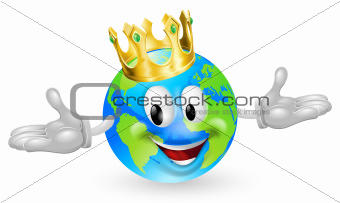 King of the World Mascot