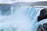 Icelandic waterfall Godafoss
