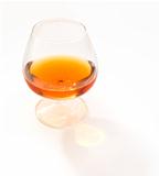 Glass of cognac