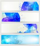 Creative abstract banner collection