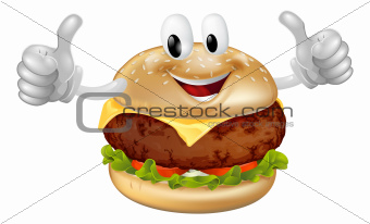 Burger Mascot