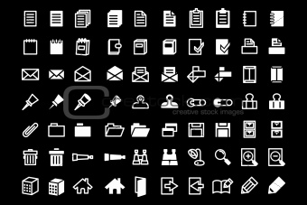 High quality office and web icons