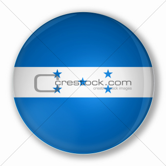 Badge with flag of Honduras