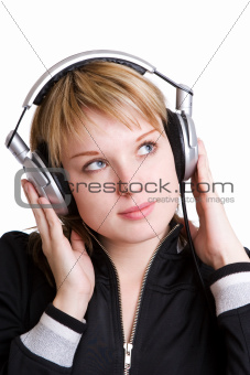 girl with Headphones