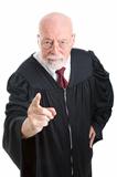 Judge - Stern and Scolding