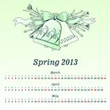 Calendar 2013 Spring