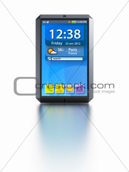 modern touchscreen smartphone