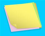 Colorful note papers