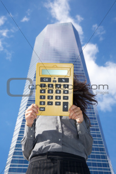 calculator with blank screen