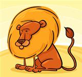 African Lion Cartoon