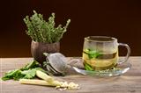  Medicinal herbs for tea.