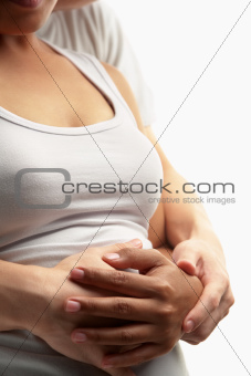 Multi racial couple - pregnancy