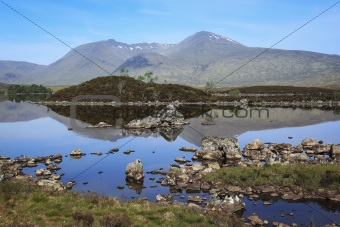 rannoch moor loch highlands scotland