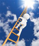 Ladder to Sky 3d