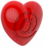 3d heart internet email