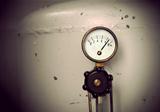 Vintage pressure meter